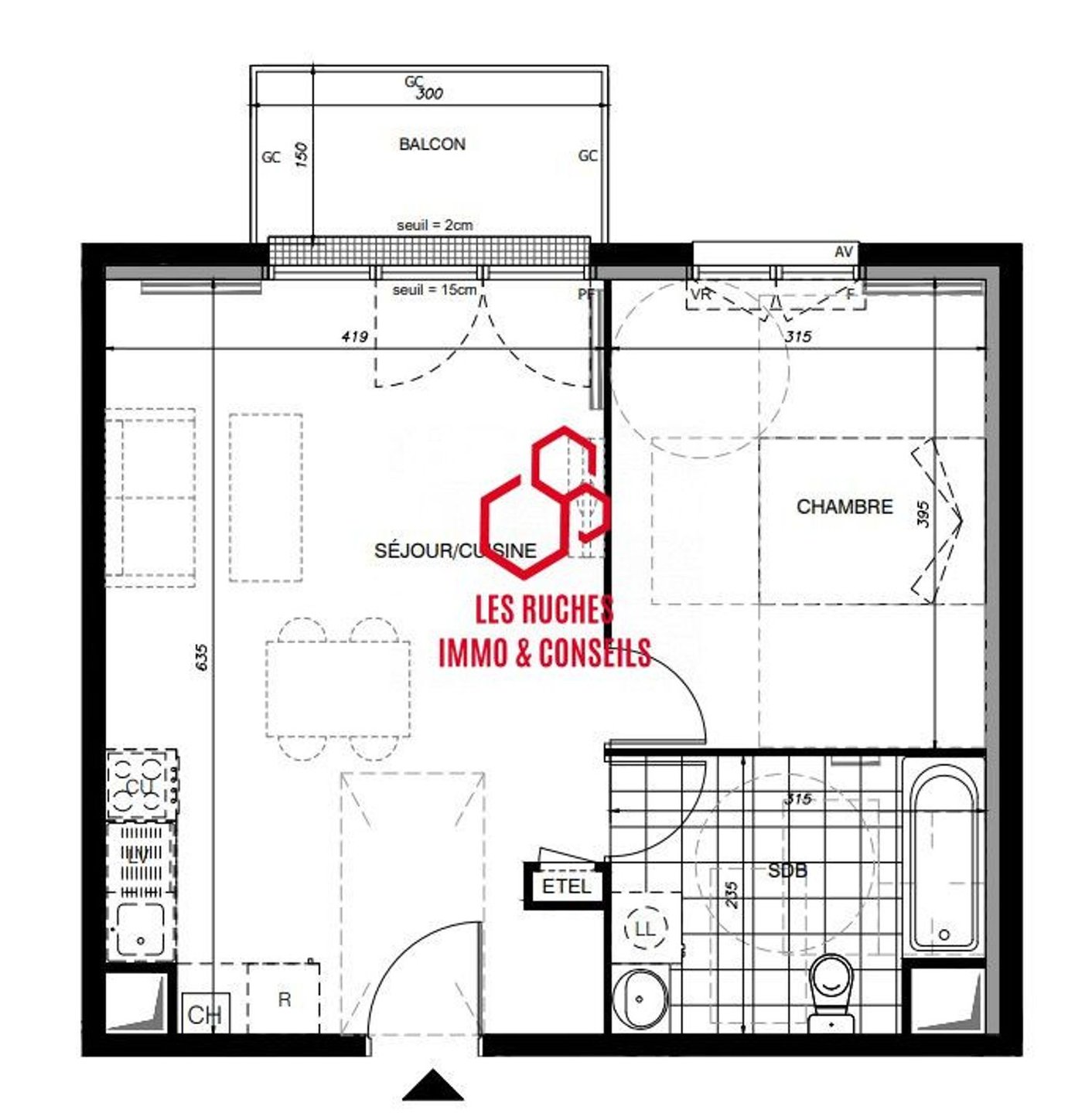 Appartement à vendre, 45m², Provins