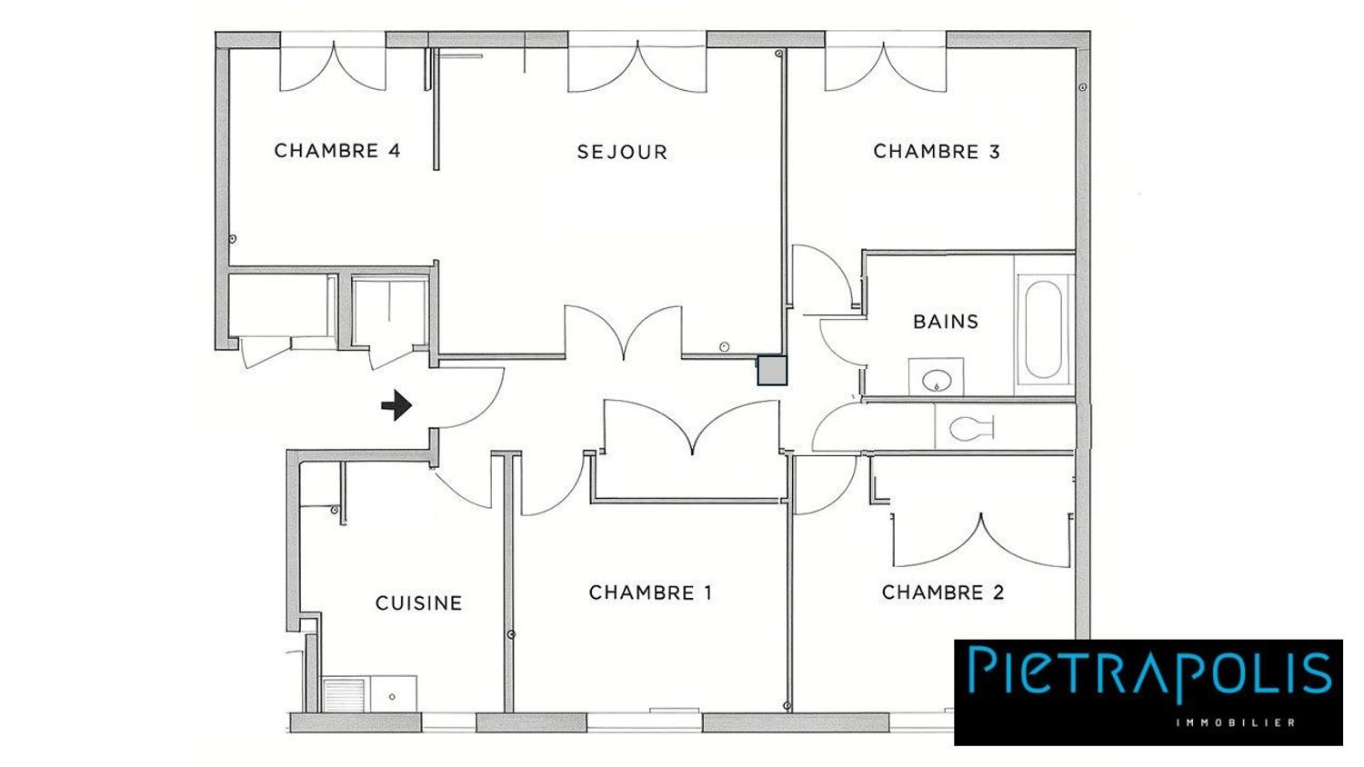 Appartement à vendre, 95m², Villeurbanne
