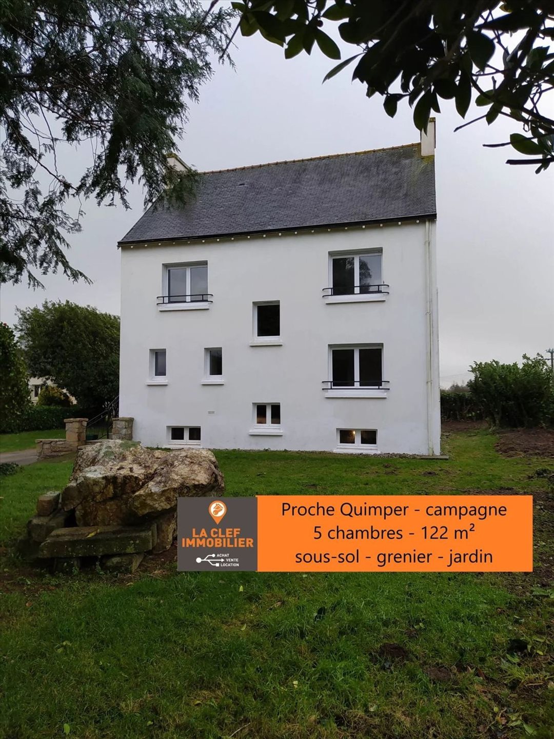 Maison à louer, 122m², Plogonnec