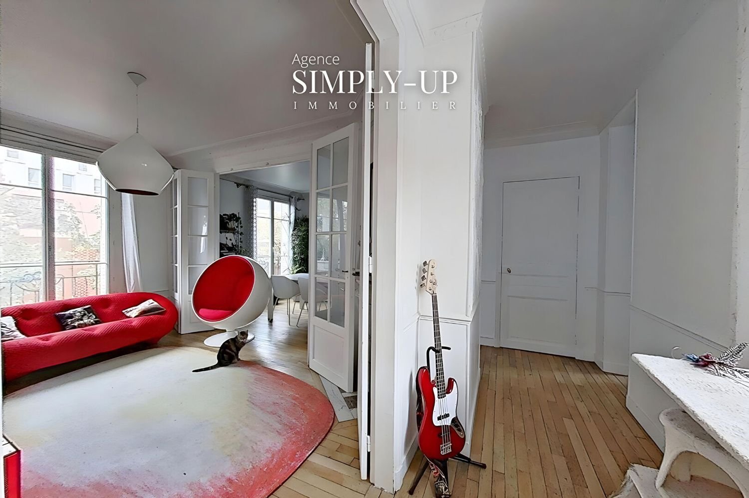 Appartement à vendre, 90m², Paris 20ème