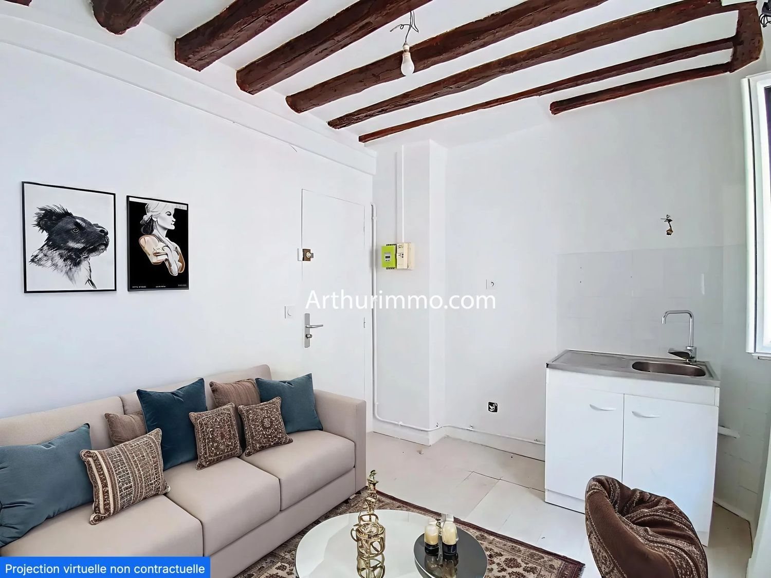Appartement à vendre, 20m², Villeneuve-Saint-Georges