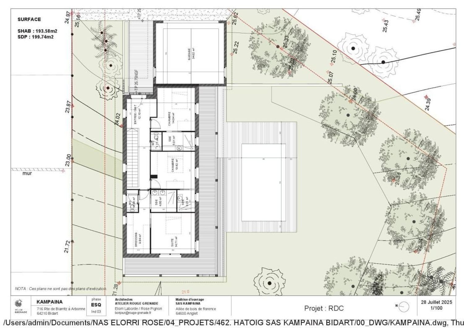 Maison à vendre, 195m², Arbonne
