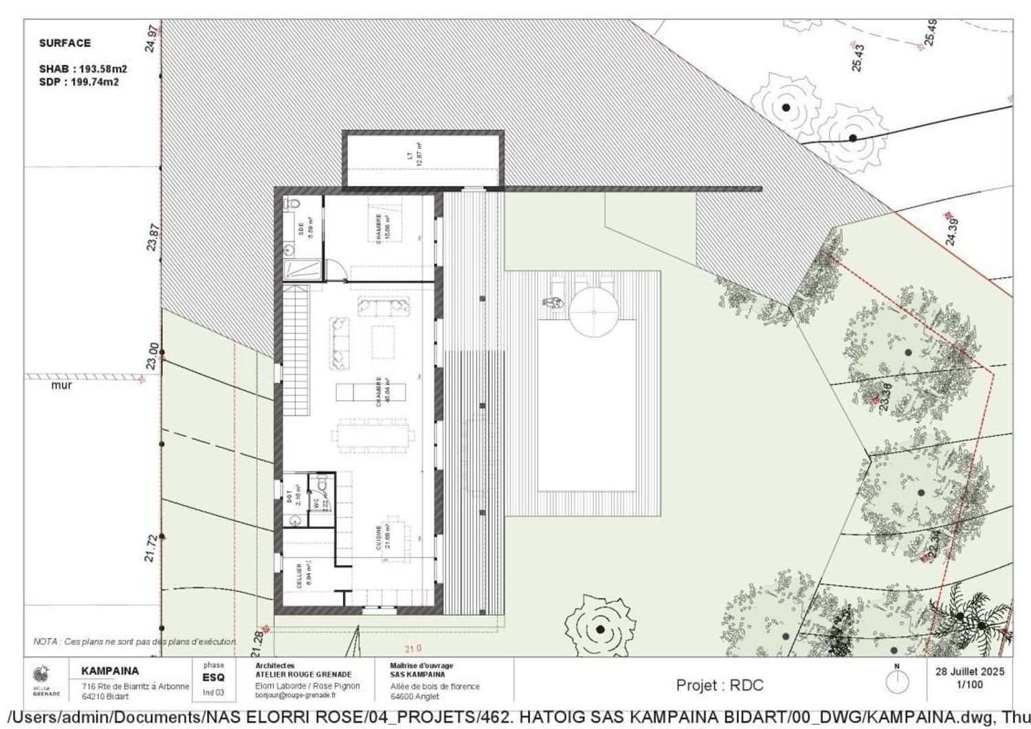 Maison à vendre, 195m², Arbonne