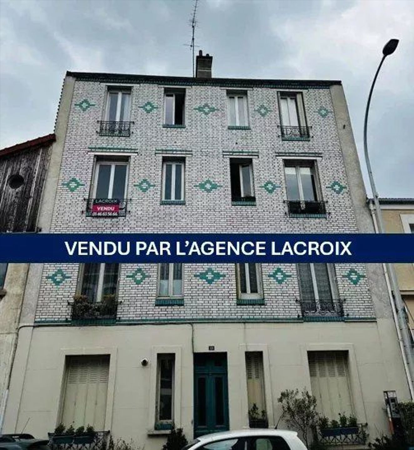 Appartement à vendre, 38m², Gentilly