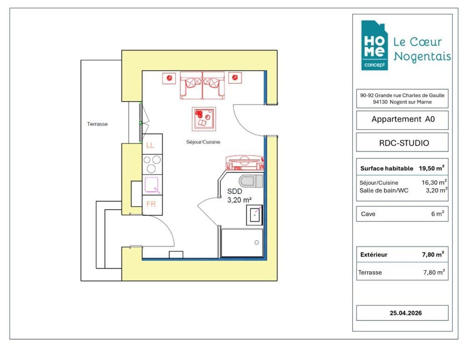 Appartement à vendre, 21m², Nogent-sur-Marne