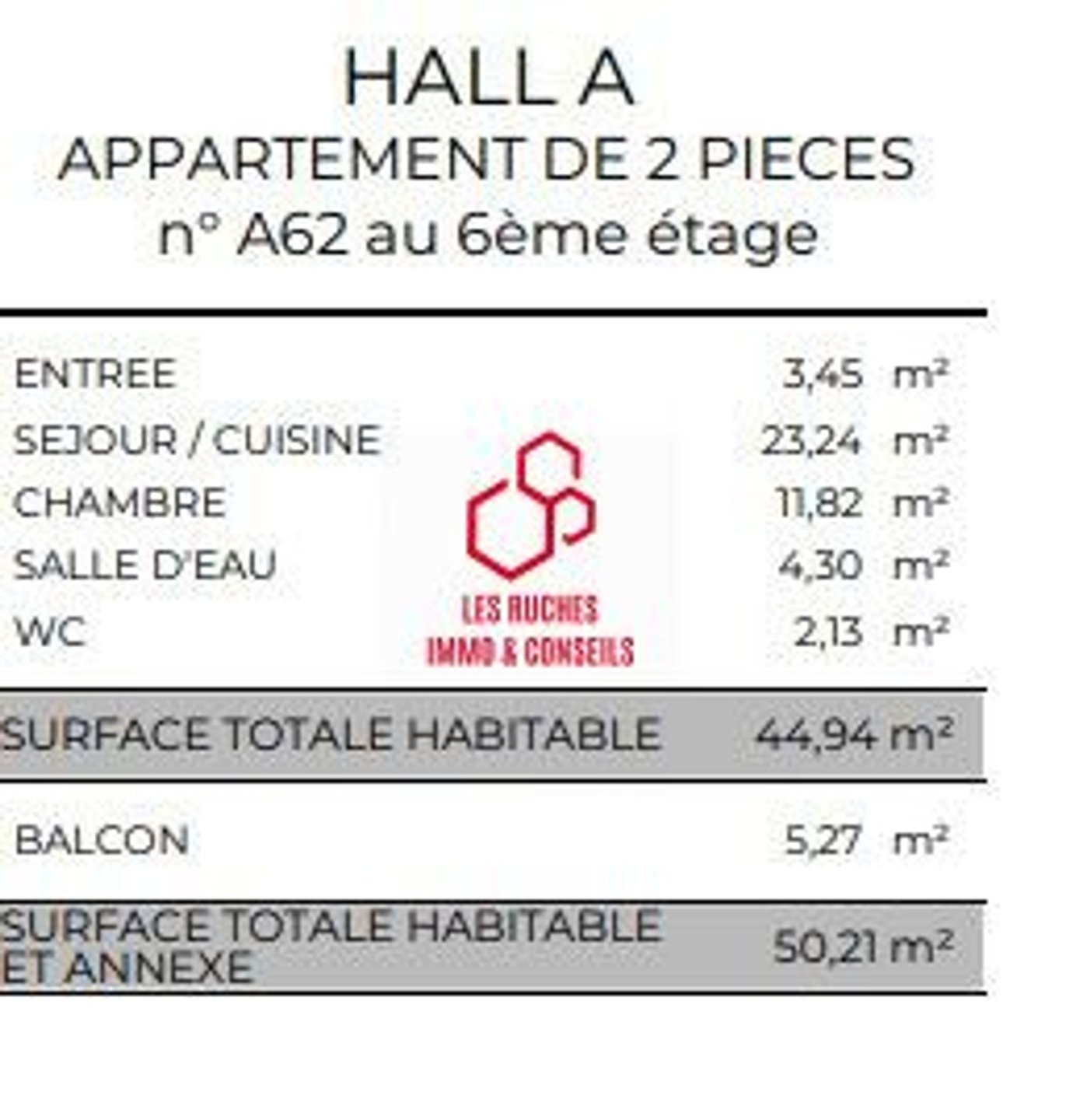 Appartement à vendre, 44m², Clamart