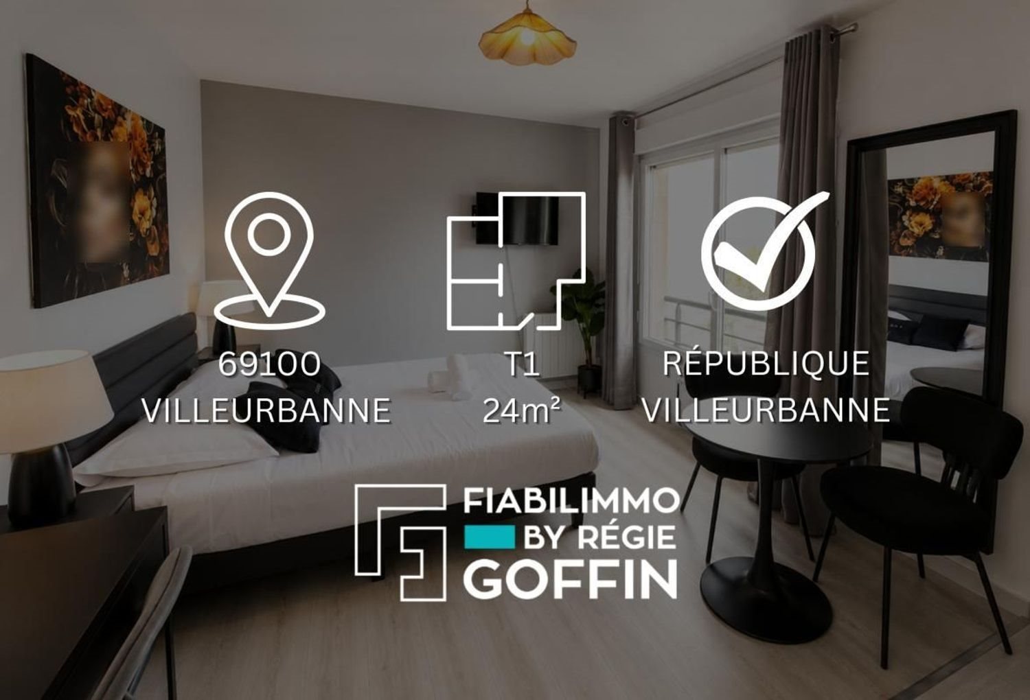 Appartement à vendre, 24m², Villeurbanne
