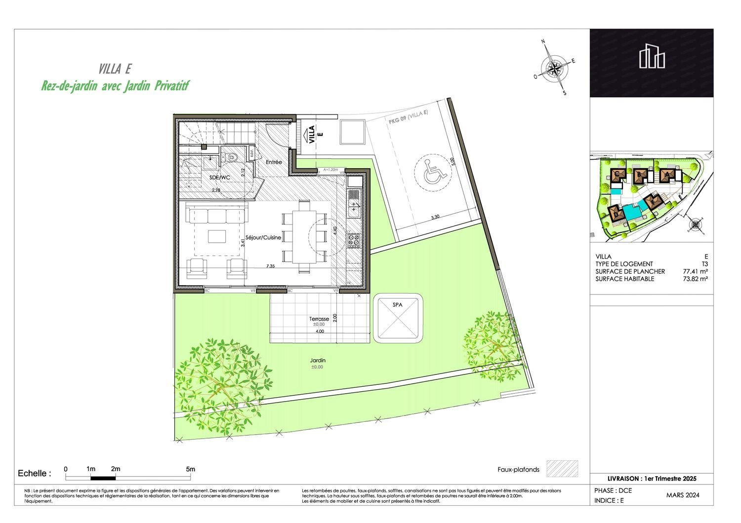 Maison à vendre, 74m², La Turbie