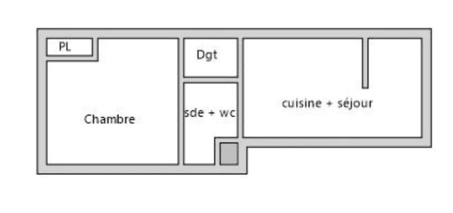 Appartement à vendre, 22m², Villeurbanne