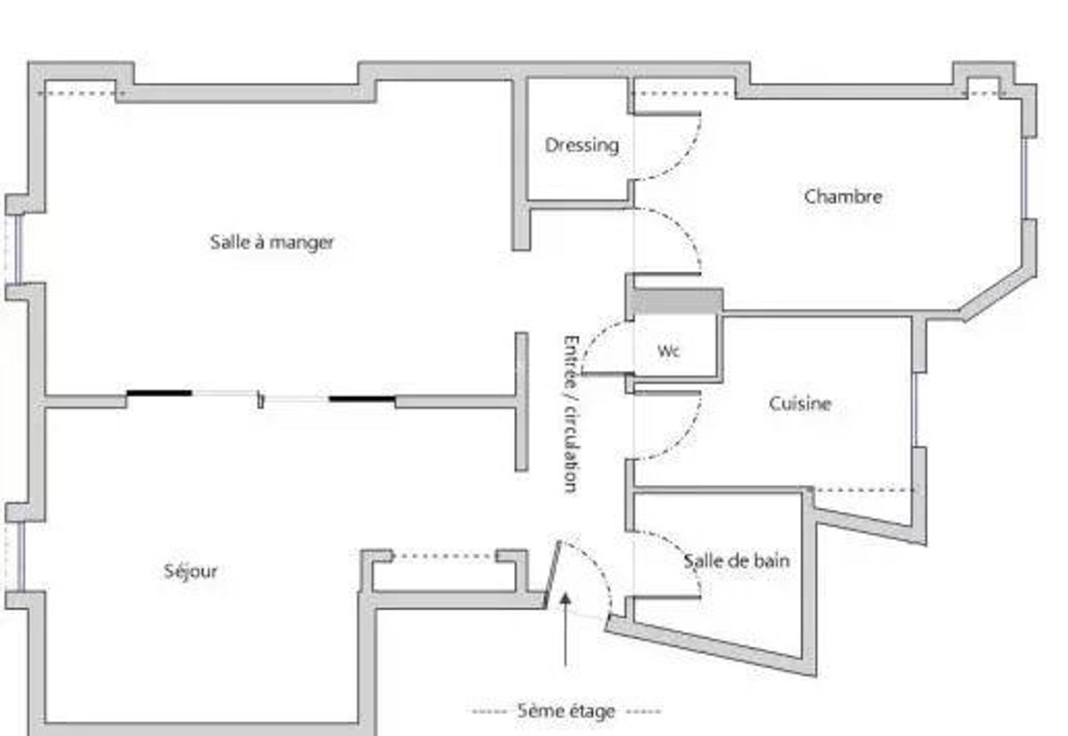 Appartement à louer, 64m², Asnières-sur-Seine