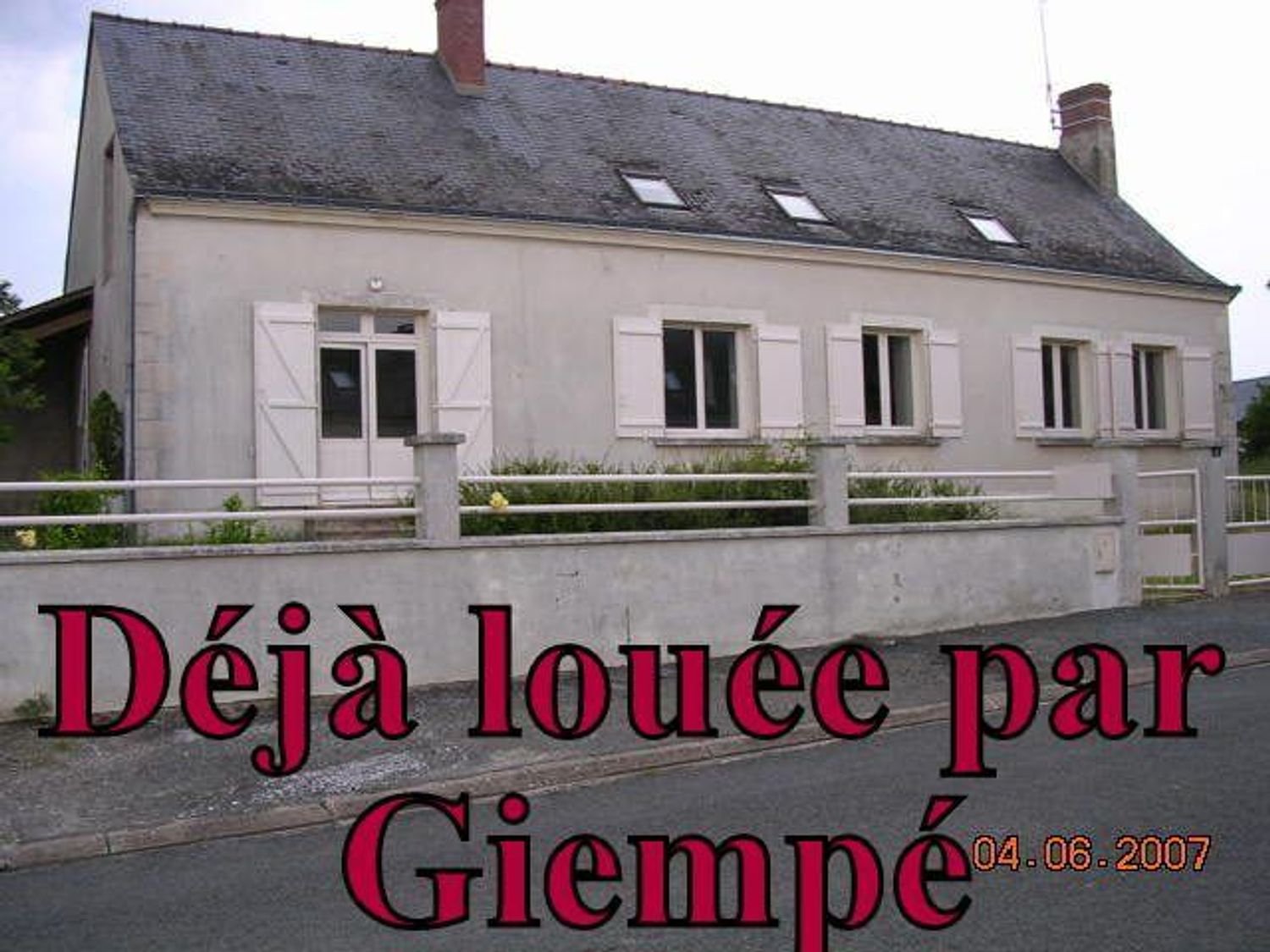 Maison à louer, 144m², Jarzé