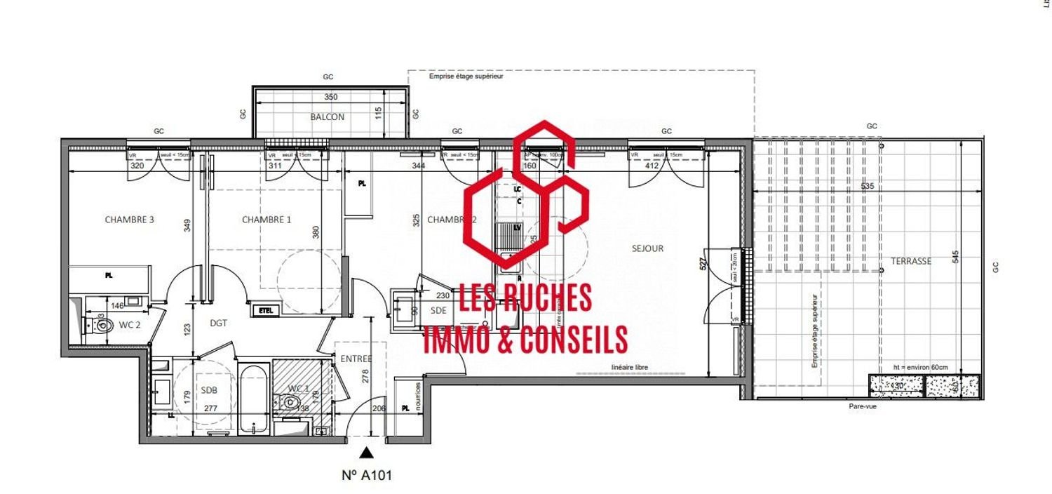 Appartement à vendre, 85m², Antony
