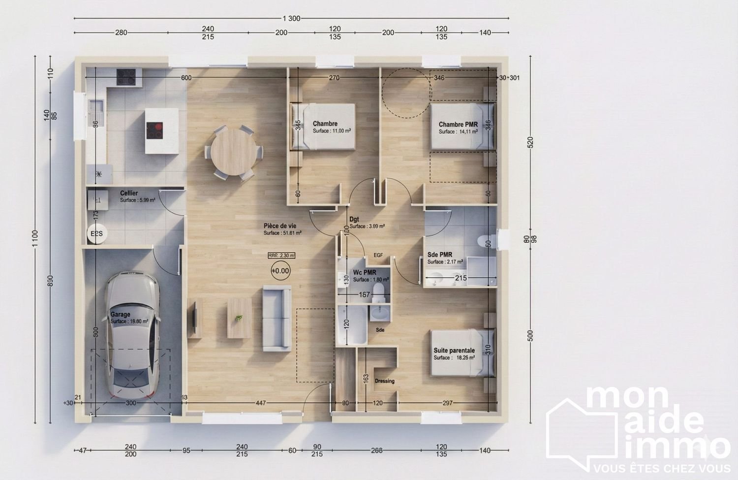 Maison à vendre, 110m², Saint-Martin-du-Bois