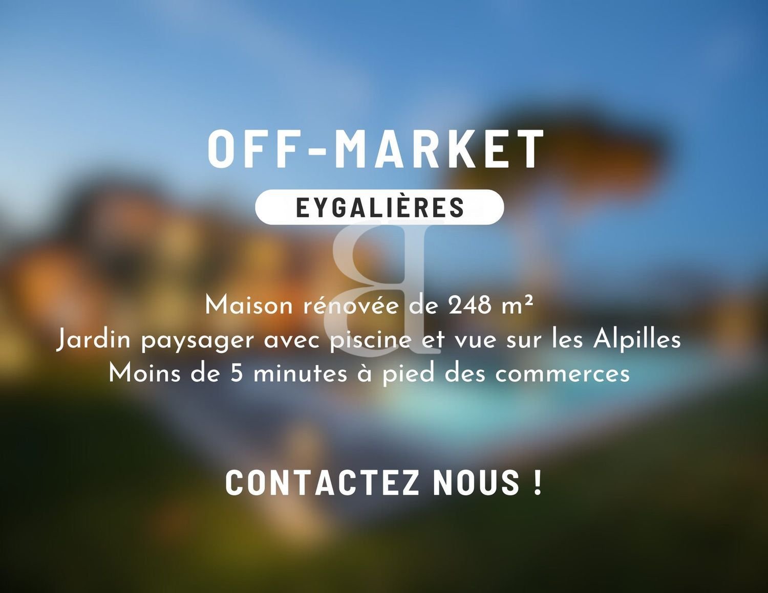 Maison à vendre, 248m², Eygalières