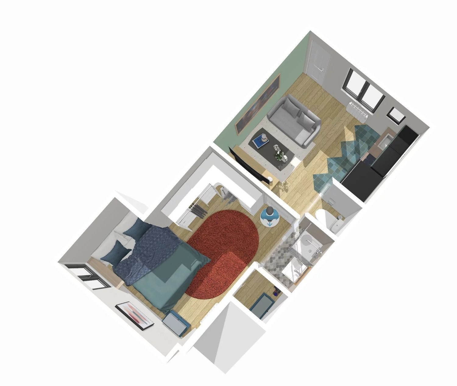 Appartement à vendre, 24m², Issy-les-Moulineaux