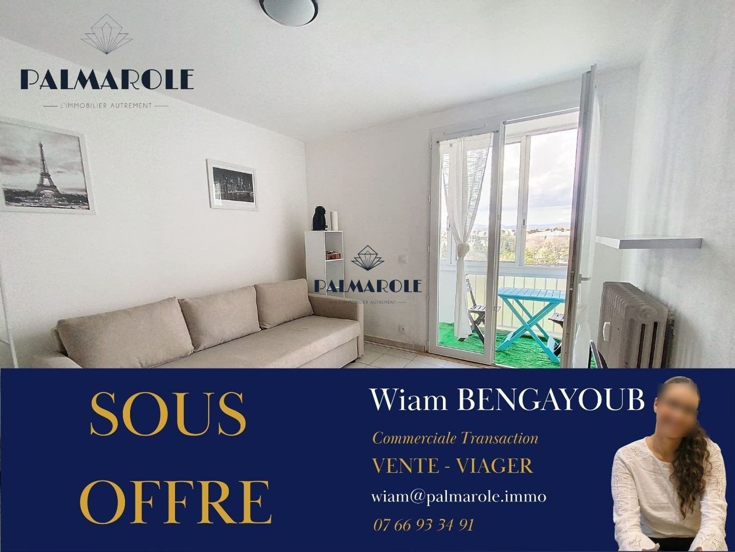 Appartement à vendre, 17m², Perpignan
