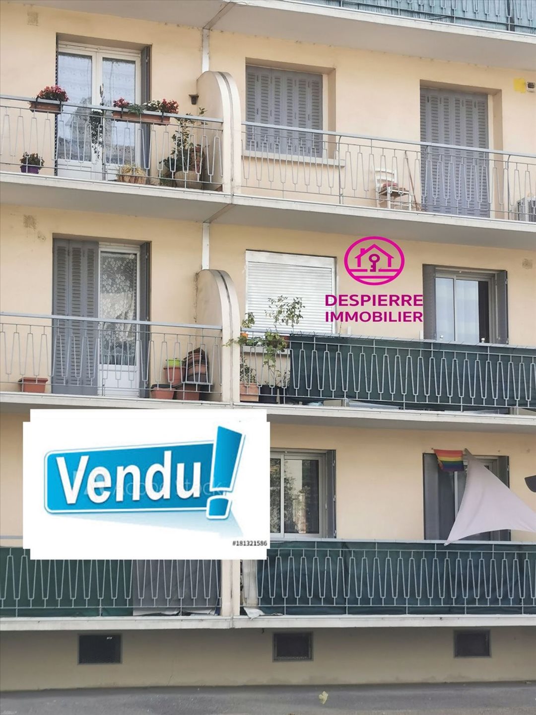 Appartement à vendre, 53m², Roussillon