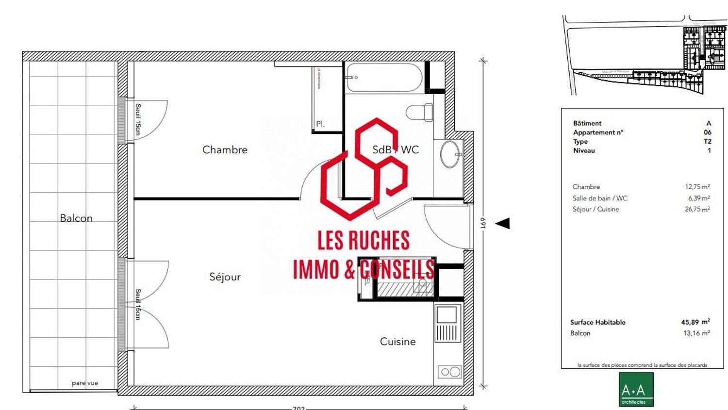 Appartement à vendre, 45m², Montereau-Fault-Yonne