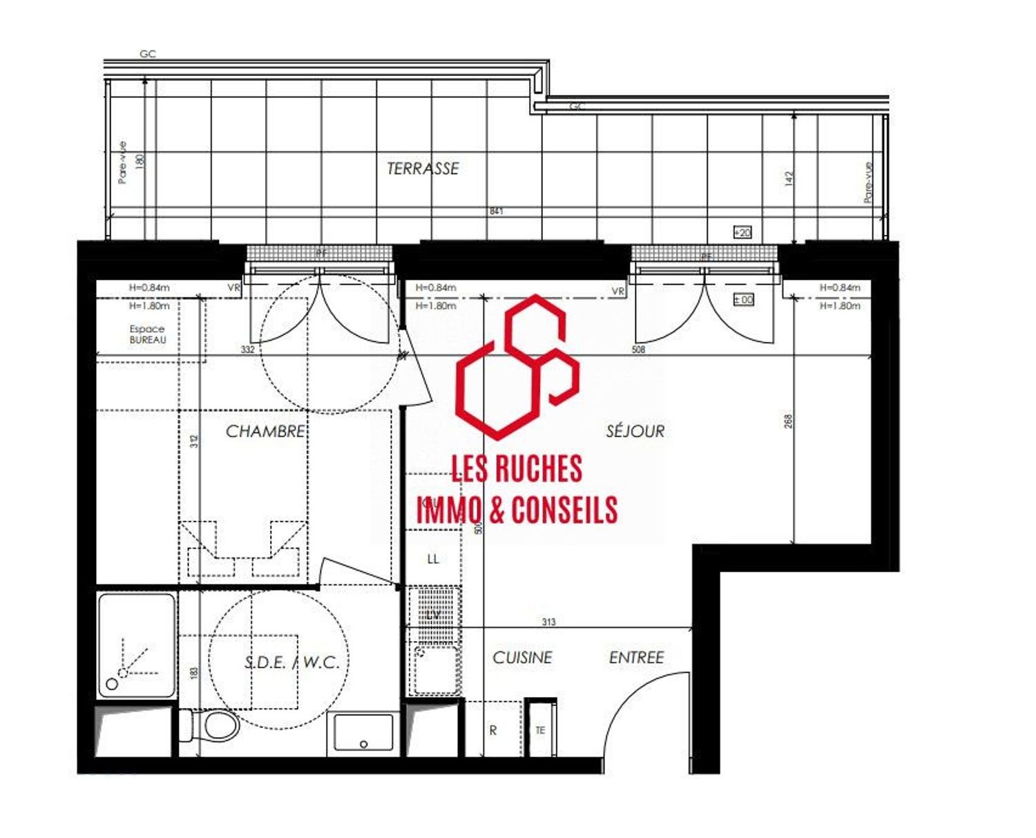 Appartement à vendre, 36m², Crosne
