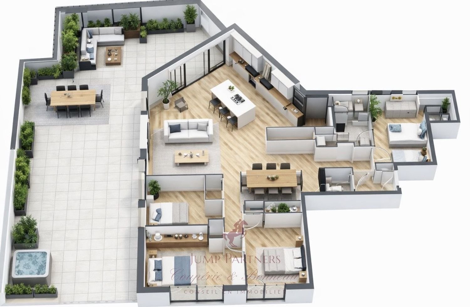Appartement à vendre, 110m², Mérignac