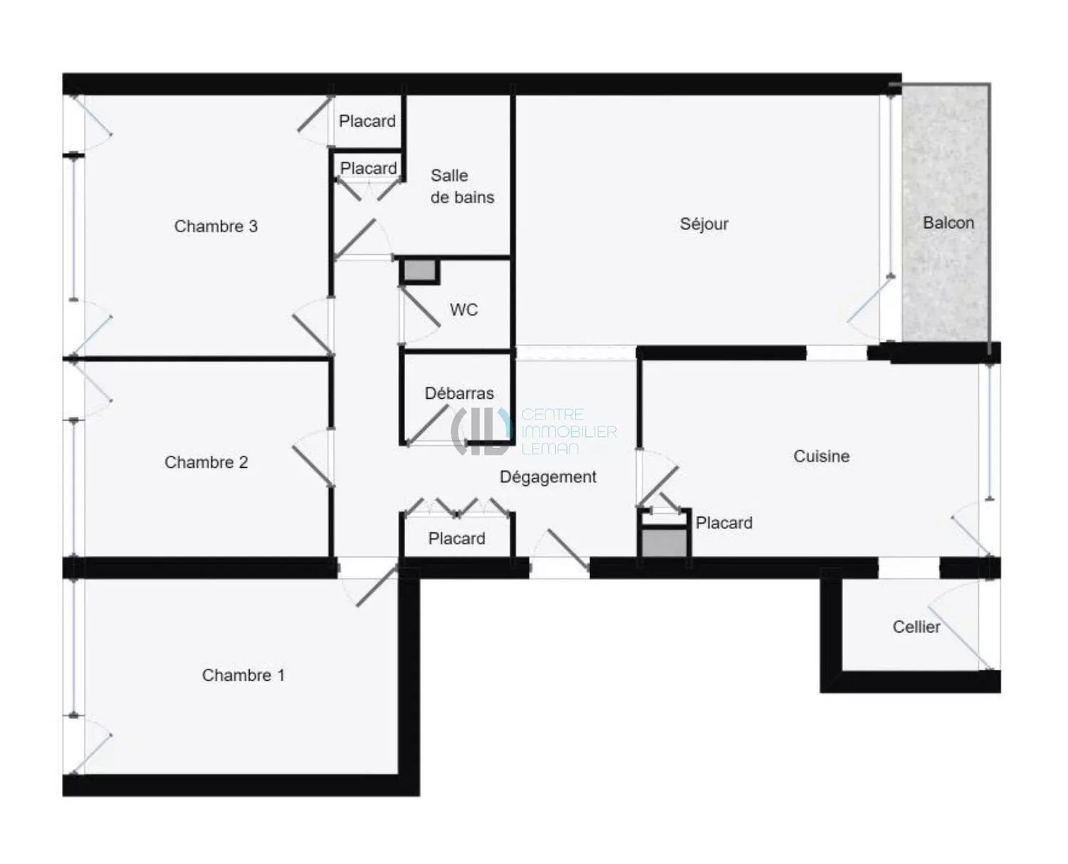 Appartement à vendre, 84m², Annemasse
