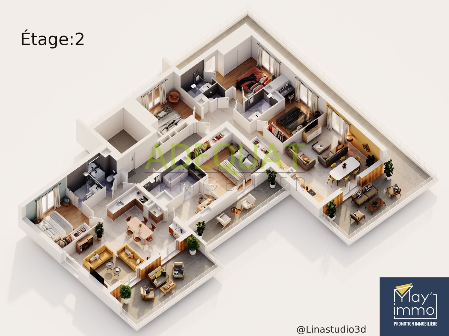 Appartement à vendre, 73m², La Tour-du-Pin