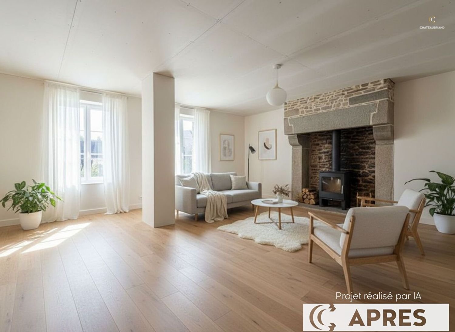 Maison à vendre, 110m², Noyal-sous-Bazouges