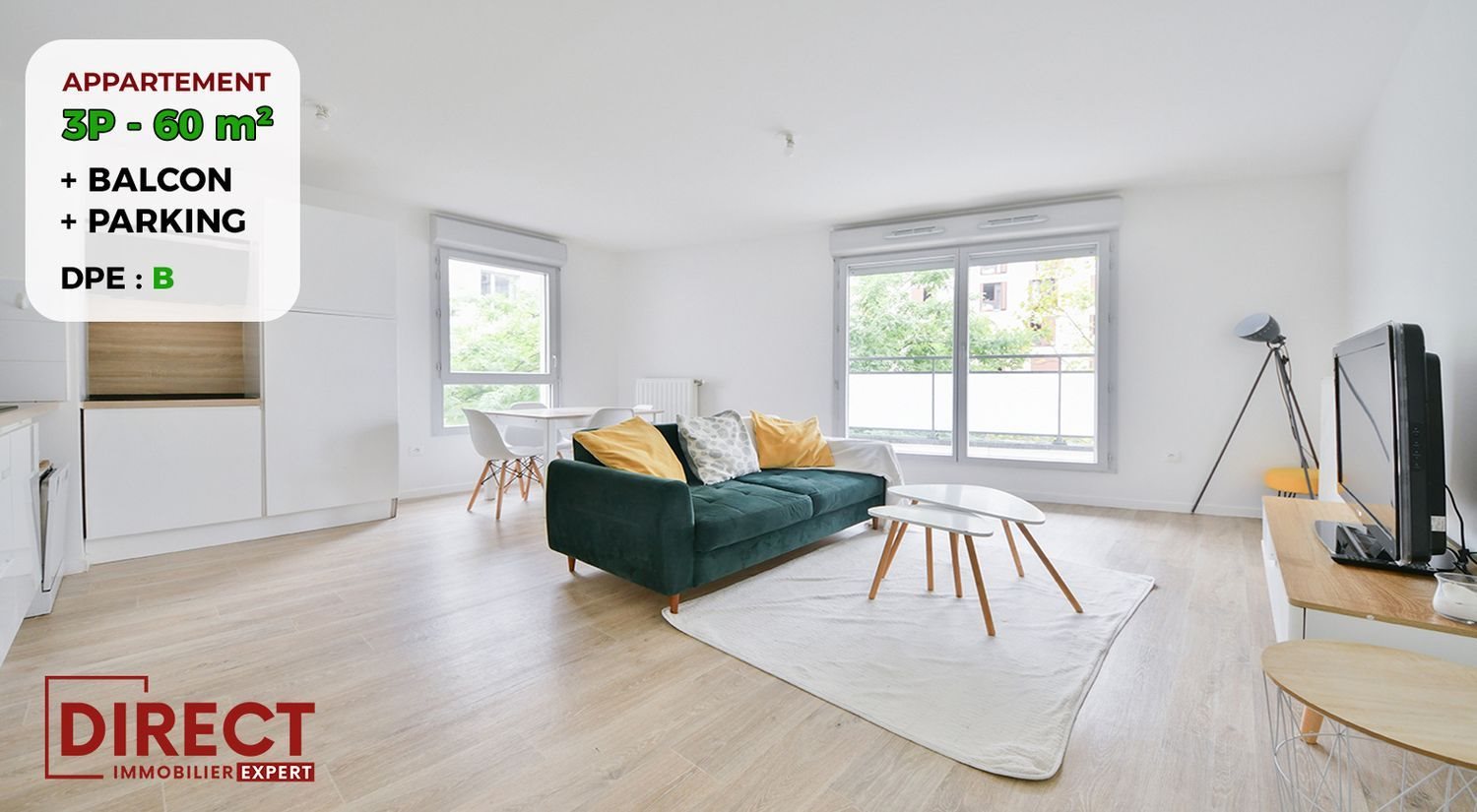 Appartement à vendre, 60m², Alfortville