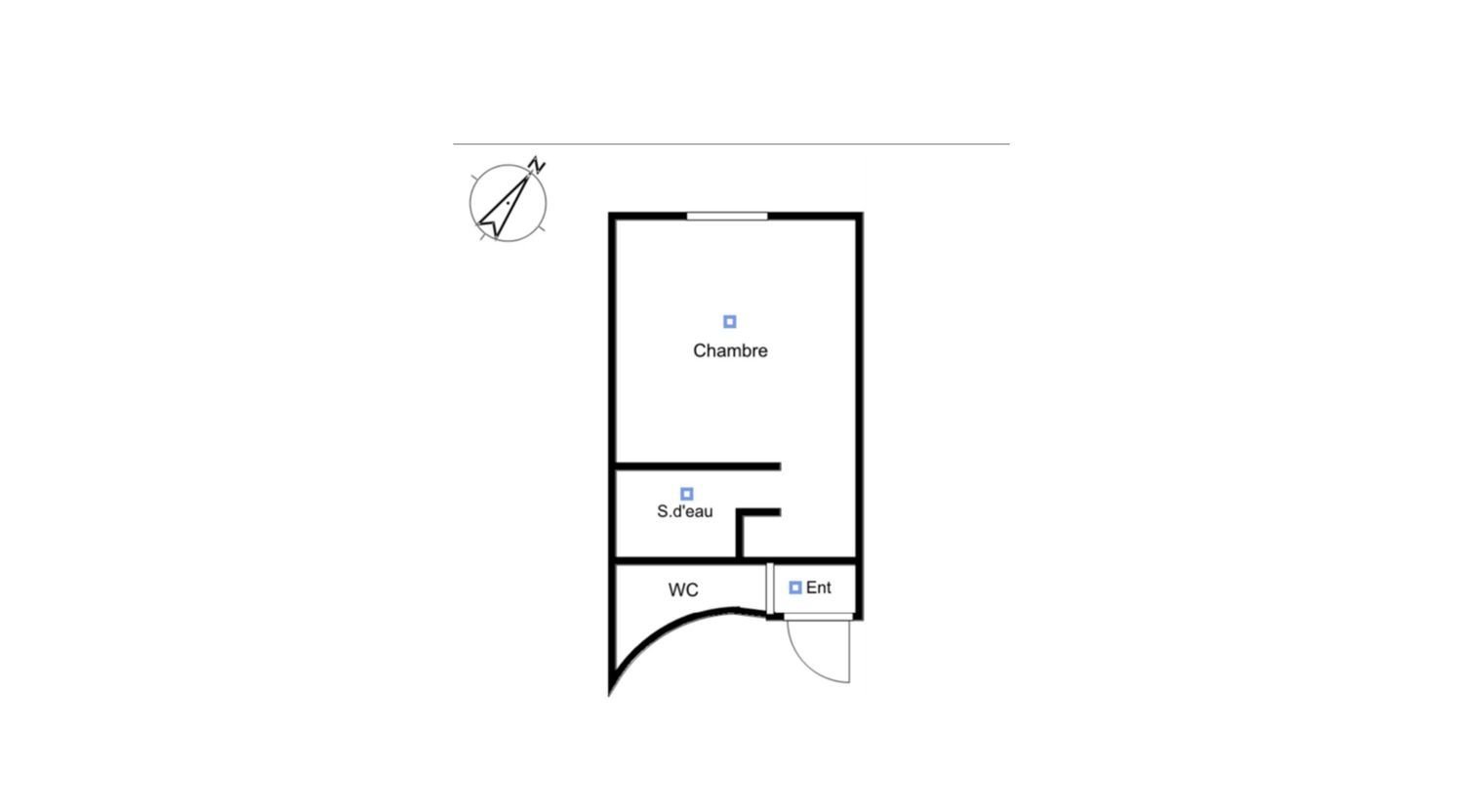 Appartement à vendre, 16m², Paris 19ème
