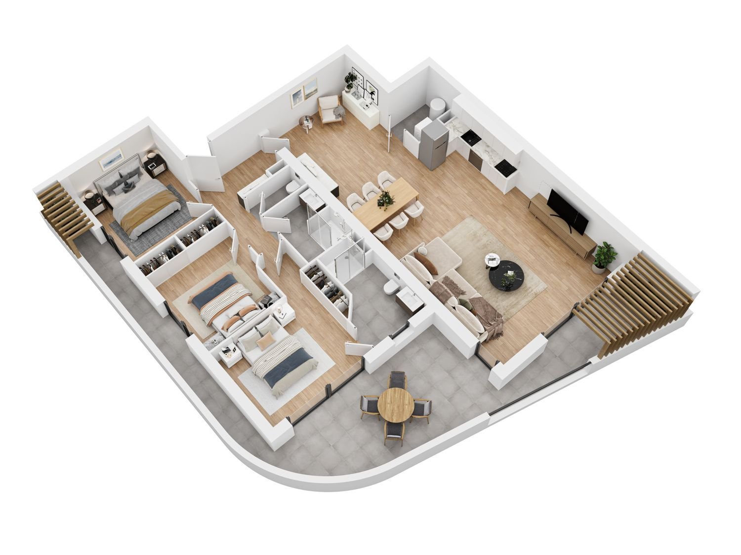 Appartement à vendre, 92m², Saint-Cyprien