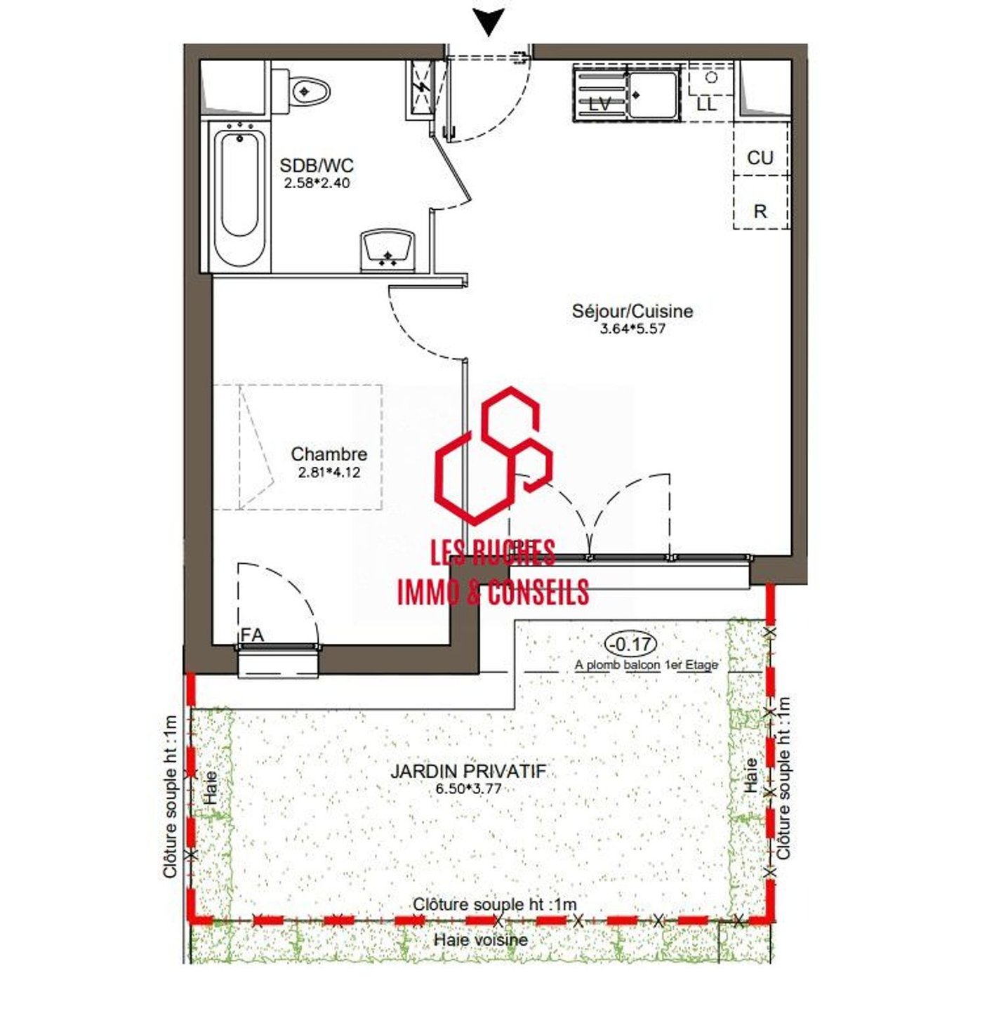 Appartement à vendre, 37m², Pomponne
