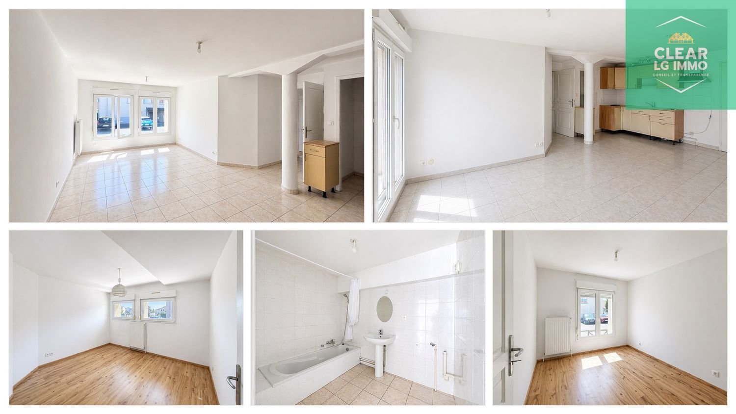 Appartement à vendre, 63m², Sainte-Marie-aux-Chênes