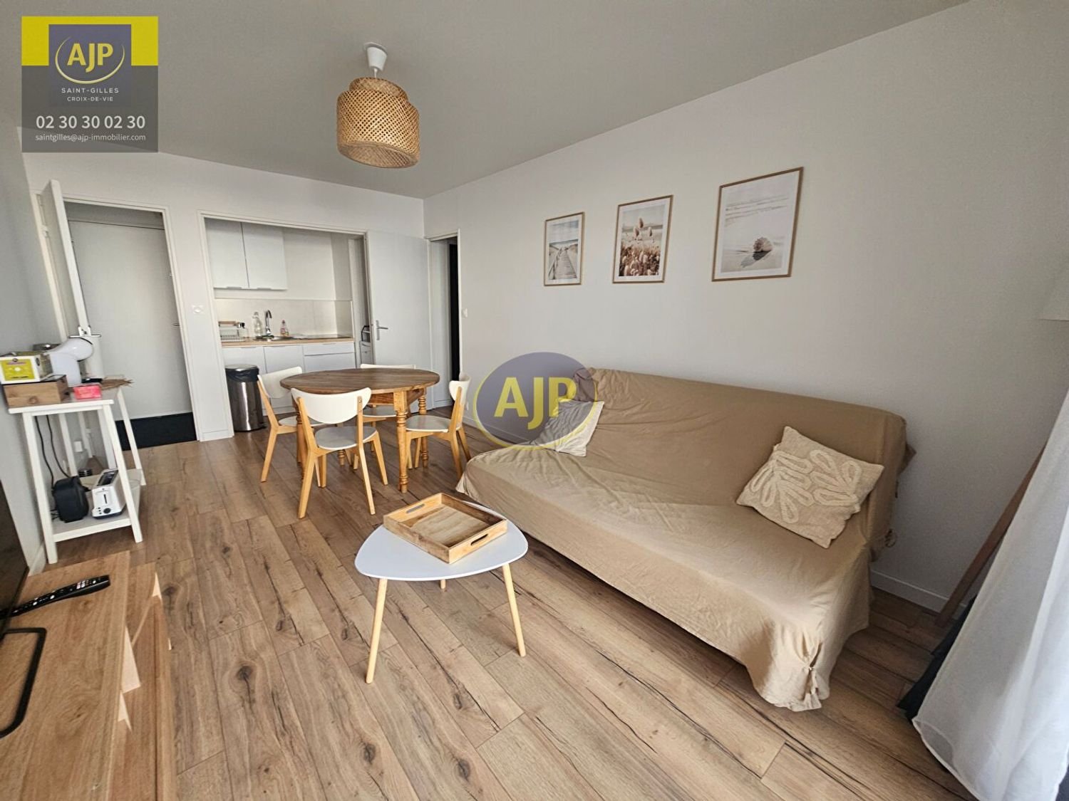 Appartement à louer, 36m², Saint-Gilles-Croix-de-Vie