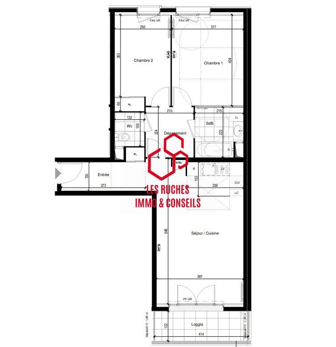 Appartement à vendre, 65m², Meaux