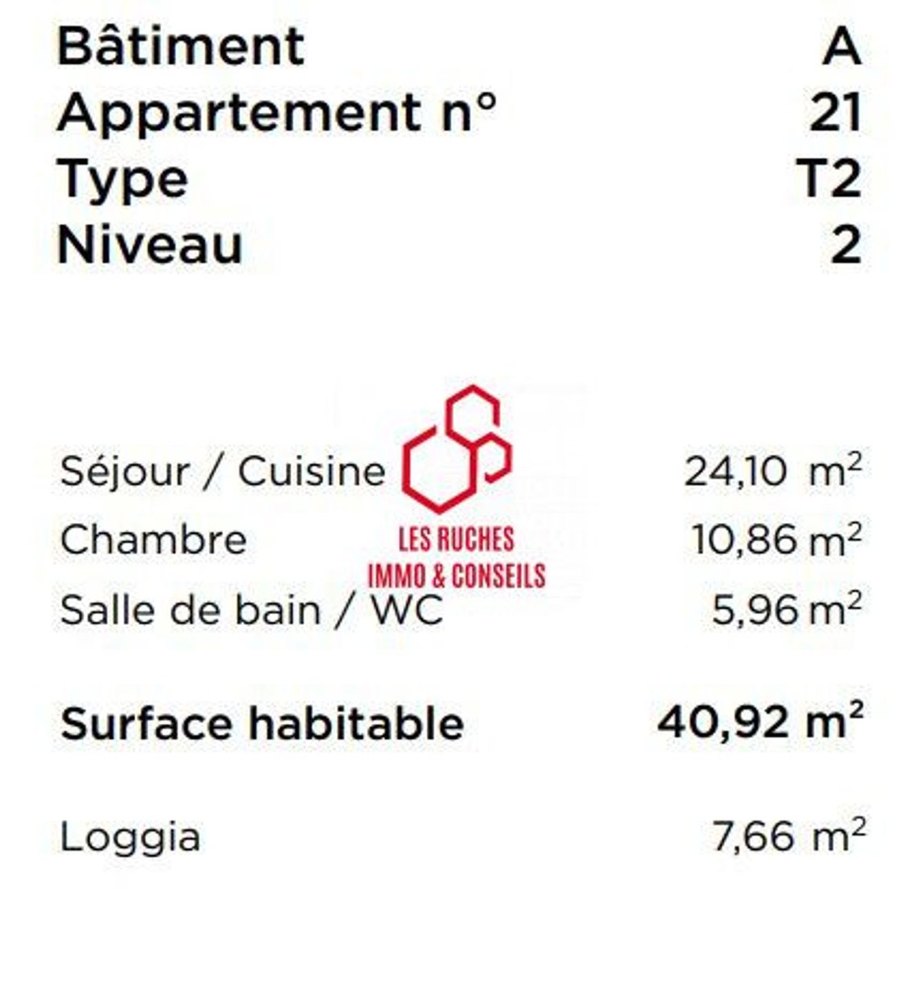 Appartement à vendre, 40m², Creil