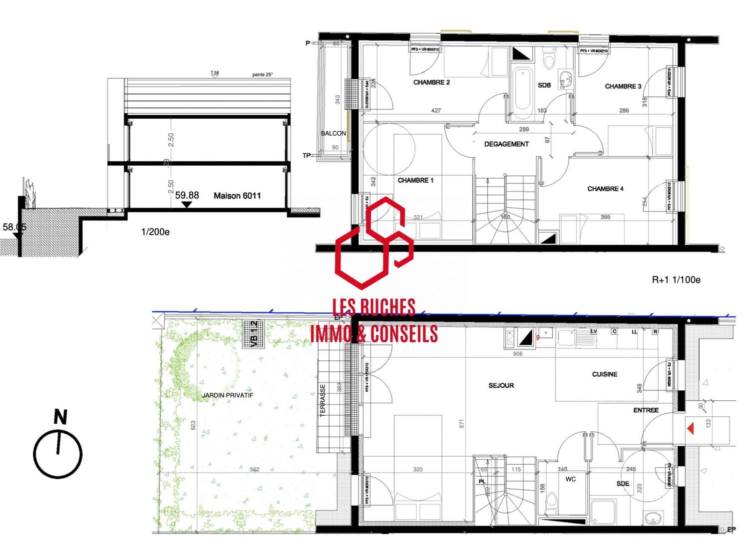 Maison à vendre, 94m², Montévrain