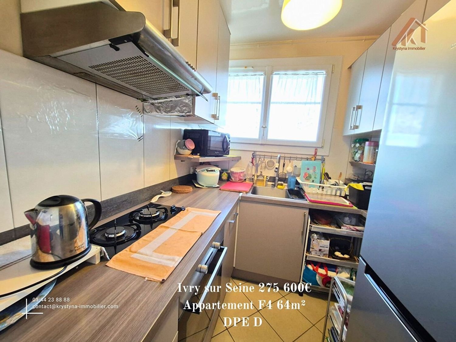 Appartement à vendre, 64m², Ivry-sur-Seine