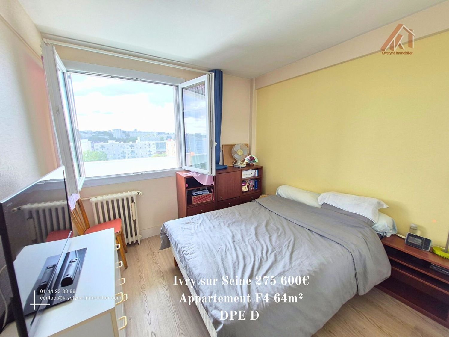 Appartement à vendre, 64m², Ivry-sur-Seine