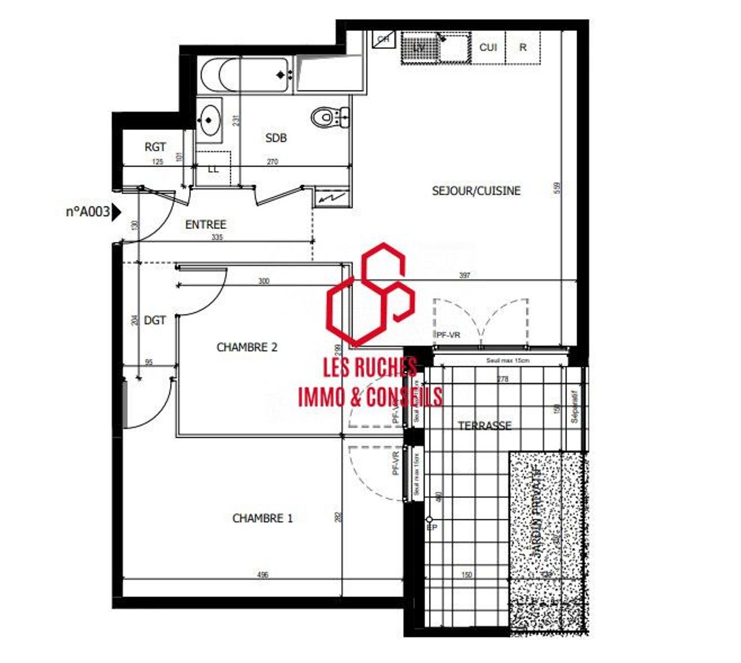 Appartement à vendre, 61m², Quincy-sous-Sénart