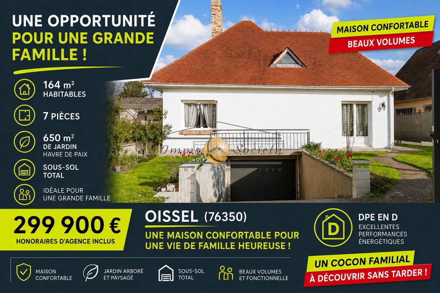 Maison à vendre, 164m², Tourville-la-Rivière