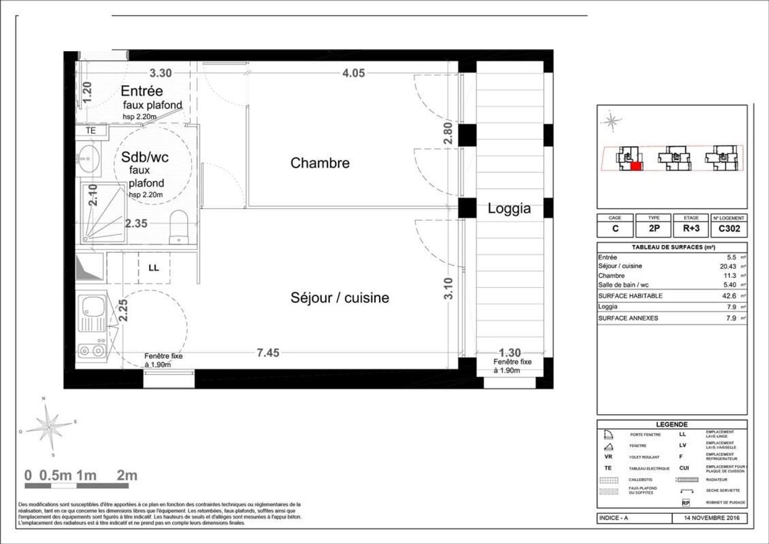 Appartement à louer, 42m², Noisy-le-Sec