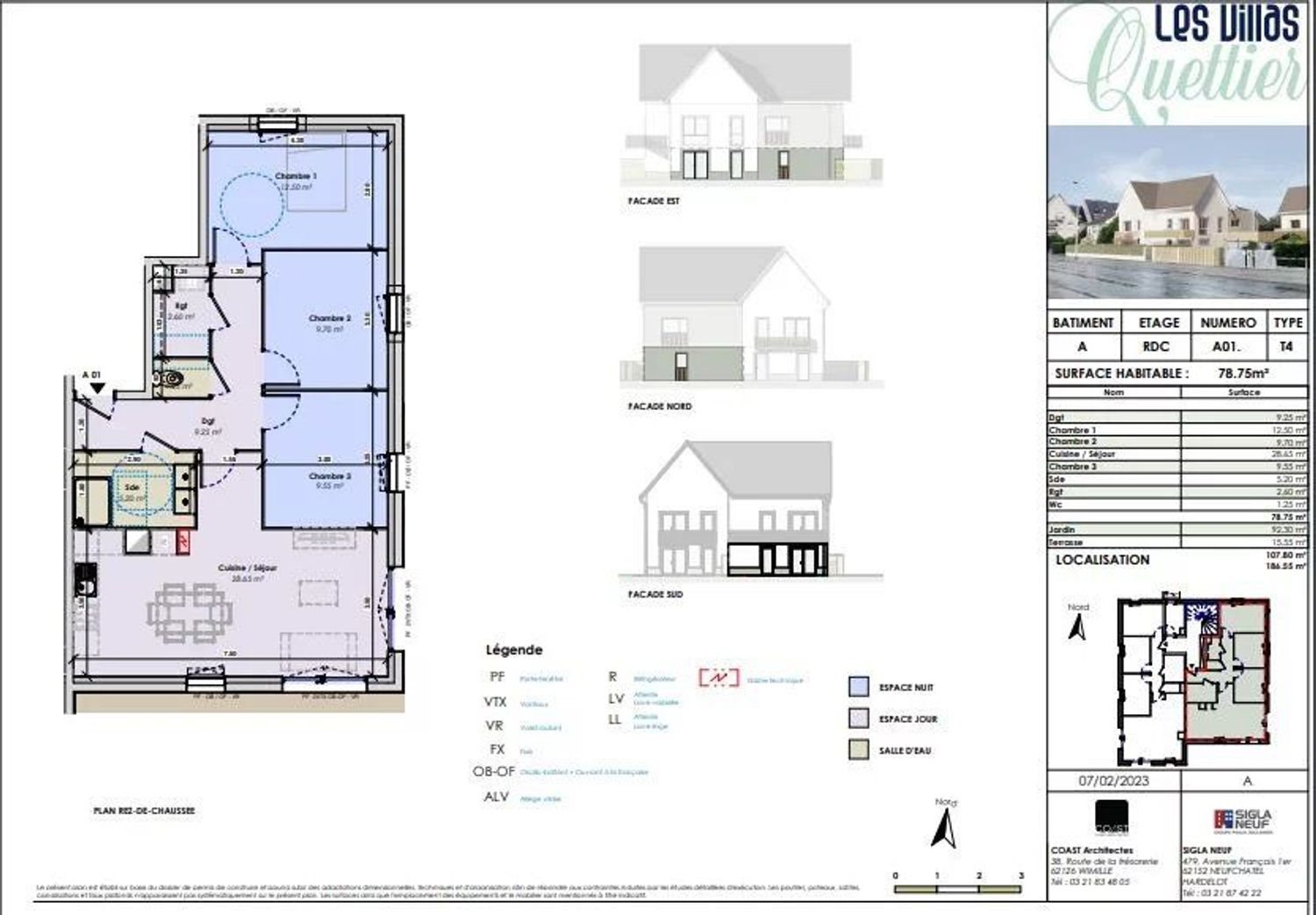 Appartement à vendre, 78m², Berck