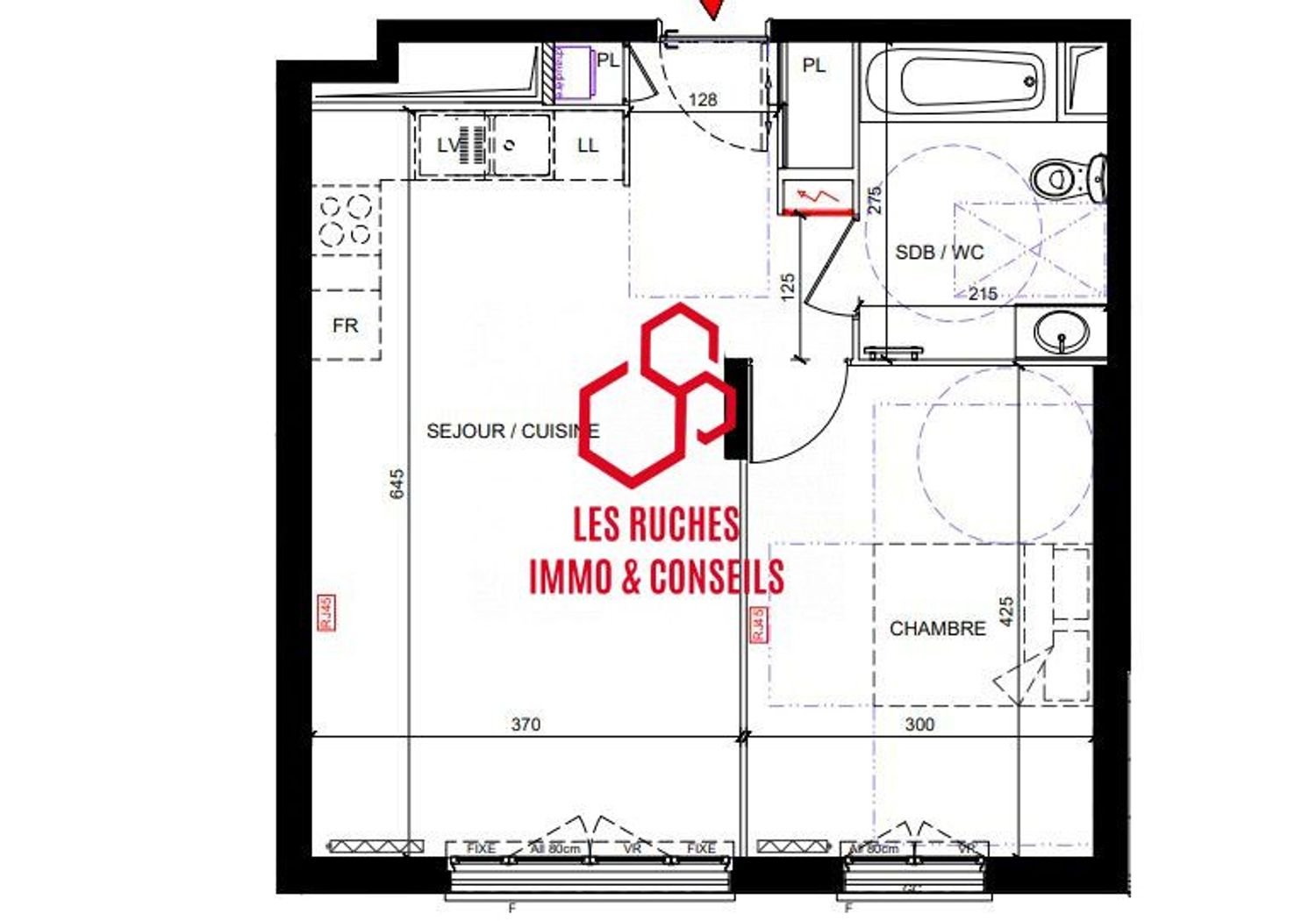 Appartement à vendre, 45m², La Queue-en-Brie