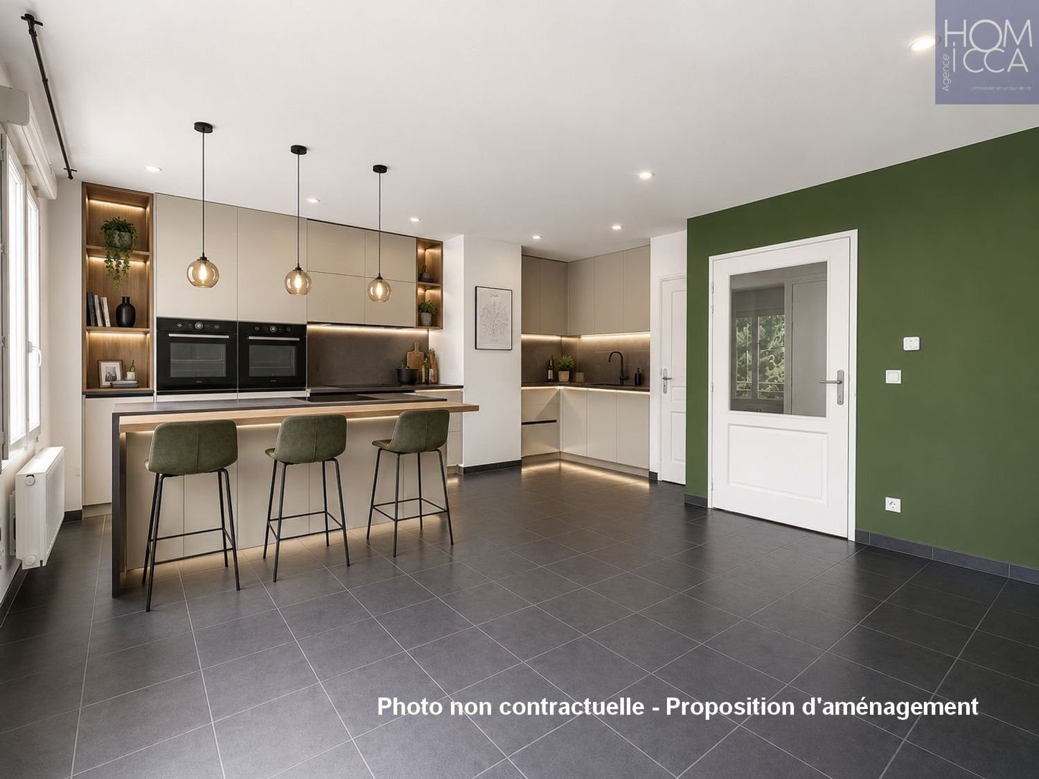 Appartement à vendre, 63m², La Mulatière