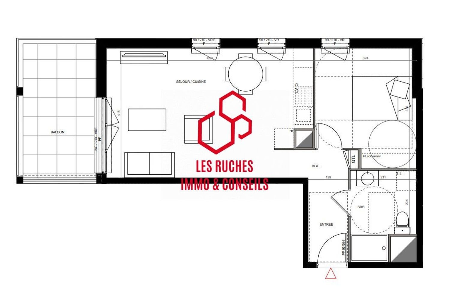 Appartement à vendre, 48m², Creil