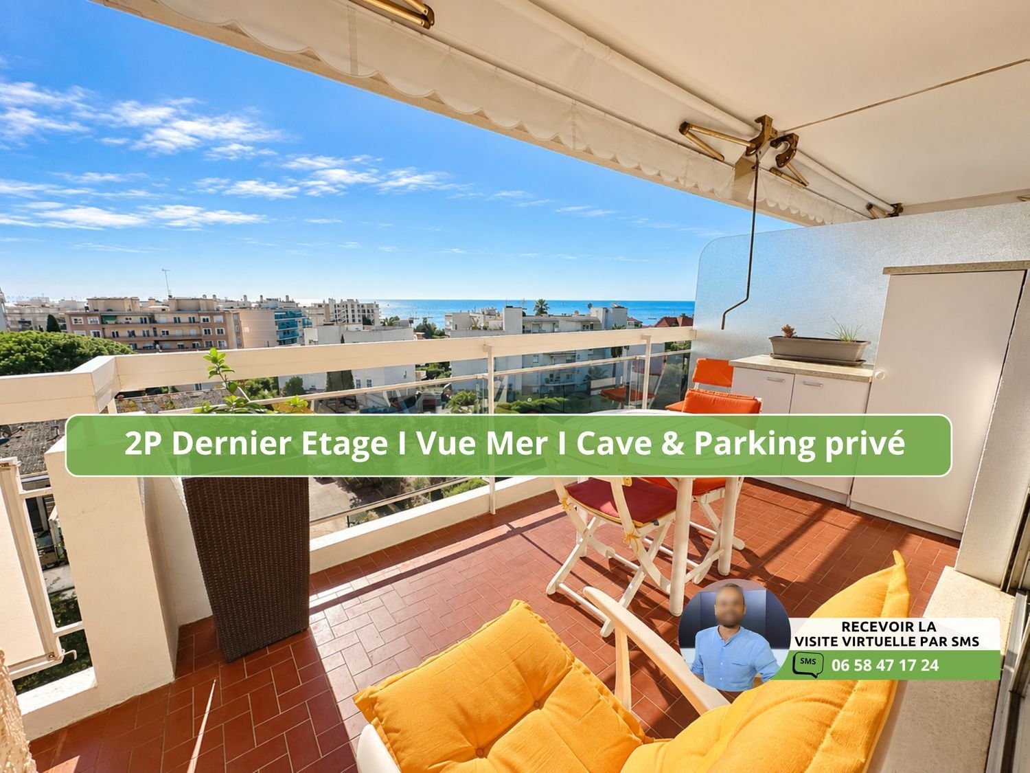 Appartement à vendre, 54m², Vallauris
