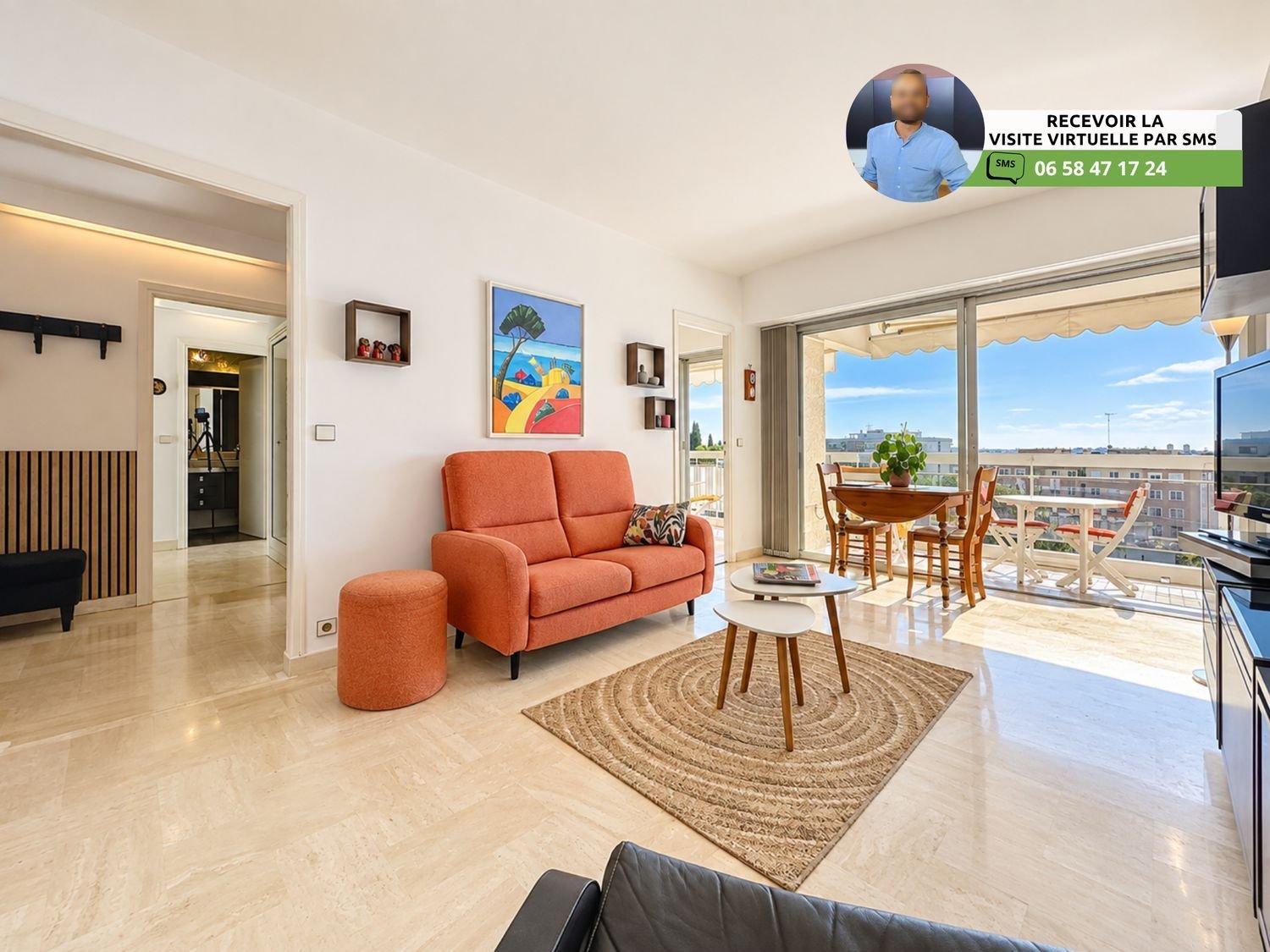 Appartement à vendre, 54m², Vallauris