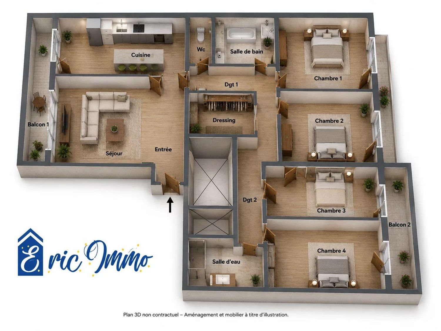 Appartement à vendre, 118m², Nice