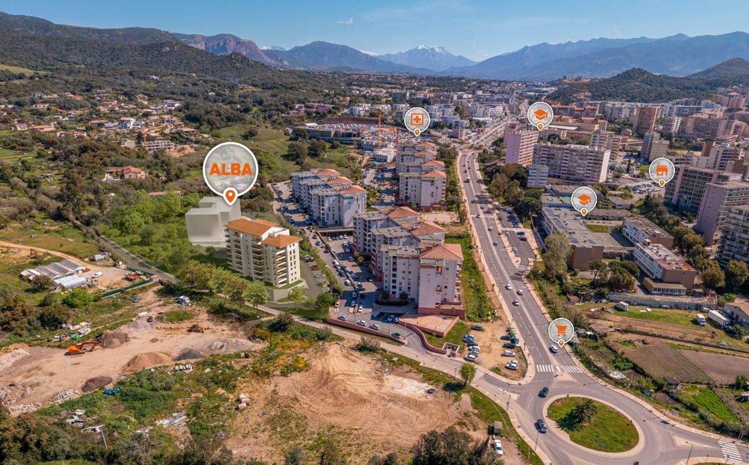 Appartement à vendre, 70m², Ajaccio