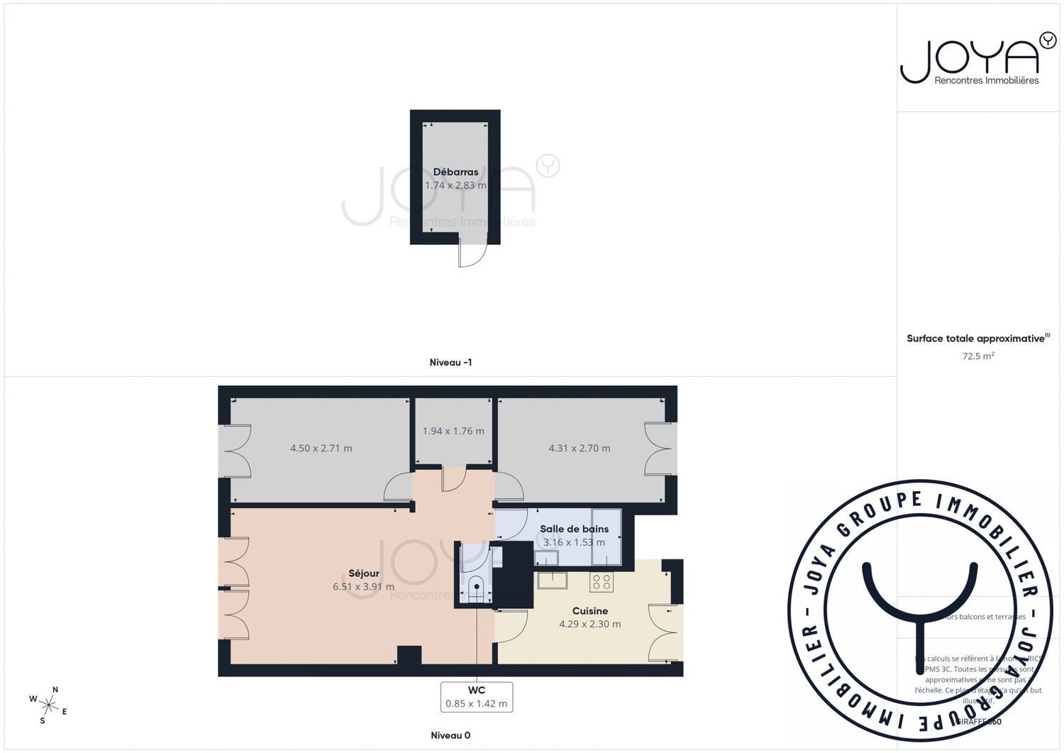 Appartement à vendre, 68m², Saint-André-les-Vergers